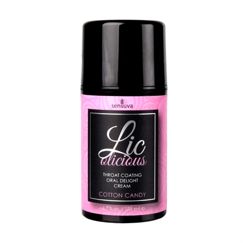"Lic-O-Licious Oral Delight Cream - Cotton Candy - 1.7 Fl. Oz. SEN-VL470"