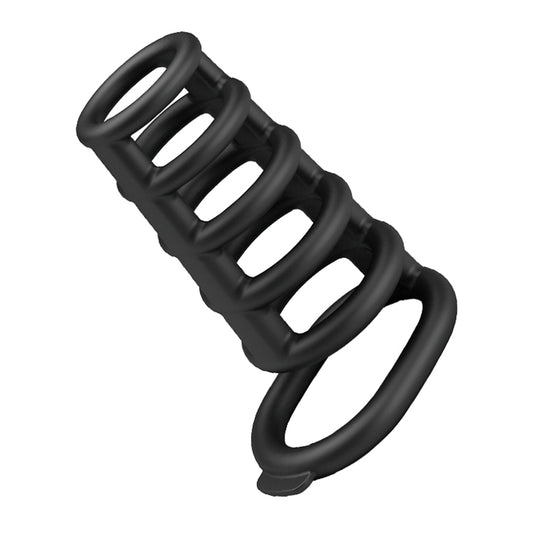"Pretty Love Penis Ring Rodrigo- Black BI-210225"