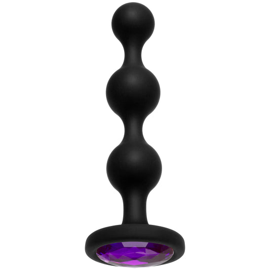 "Booty Bling - Wearable Silicone Beads - Purple DJ7017-09-BX"
