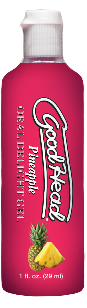 "Goodhead - Oral Delight Gel - Pineapple - 1 Oz. - Bulk DJ1361-74-BU"