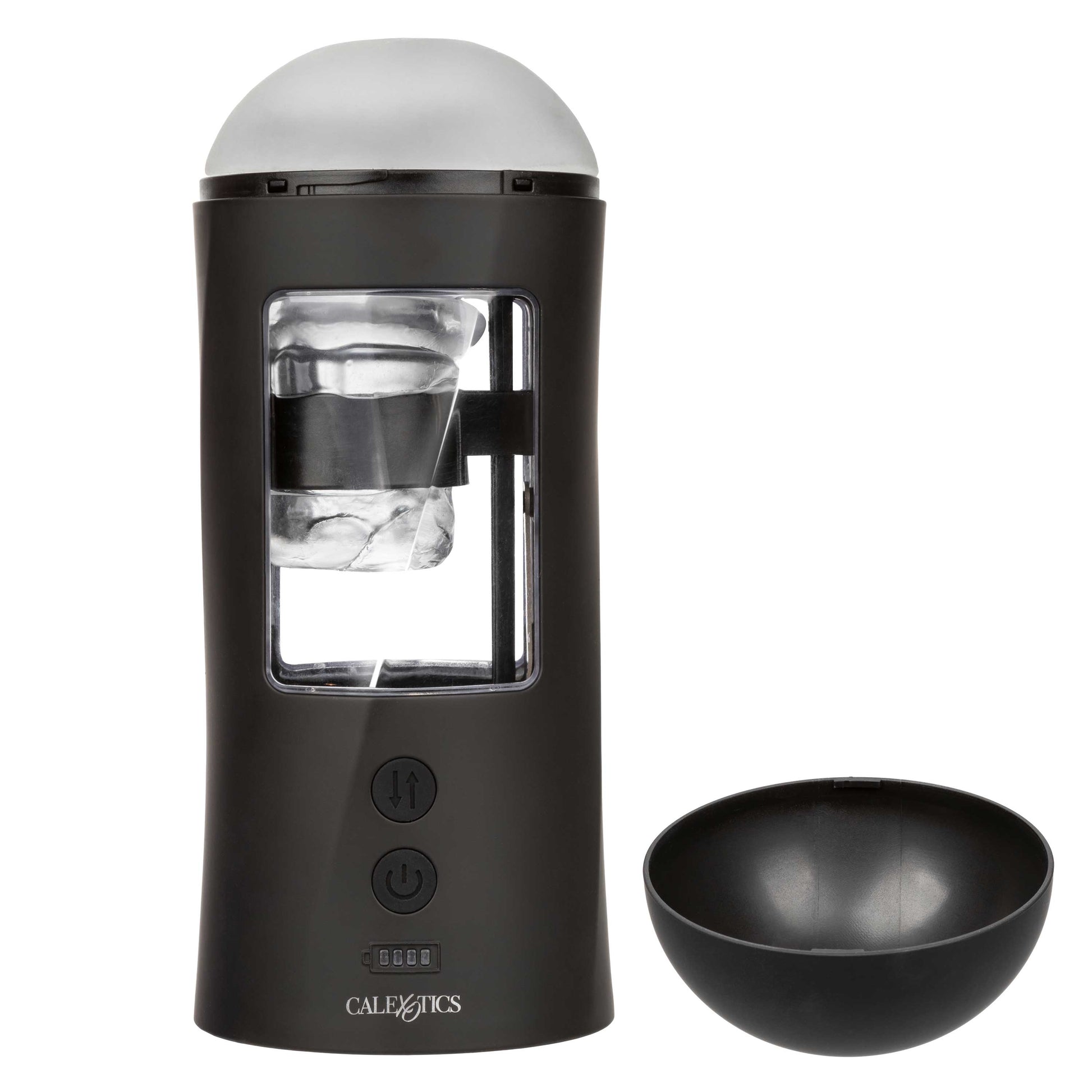 "Bionic Power Stroking Masturbator - Black SE0851053"
